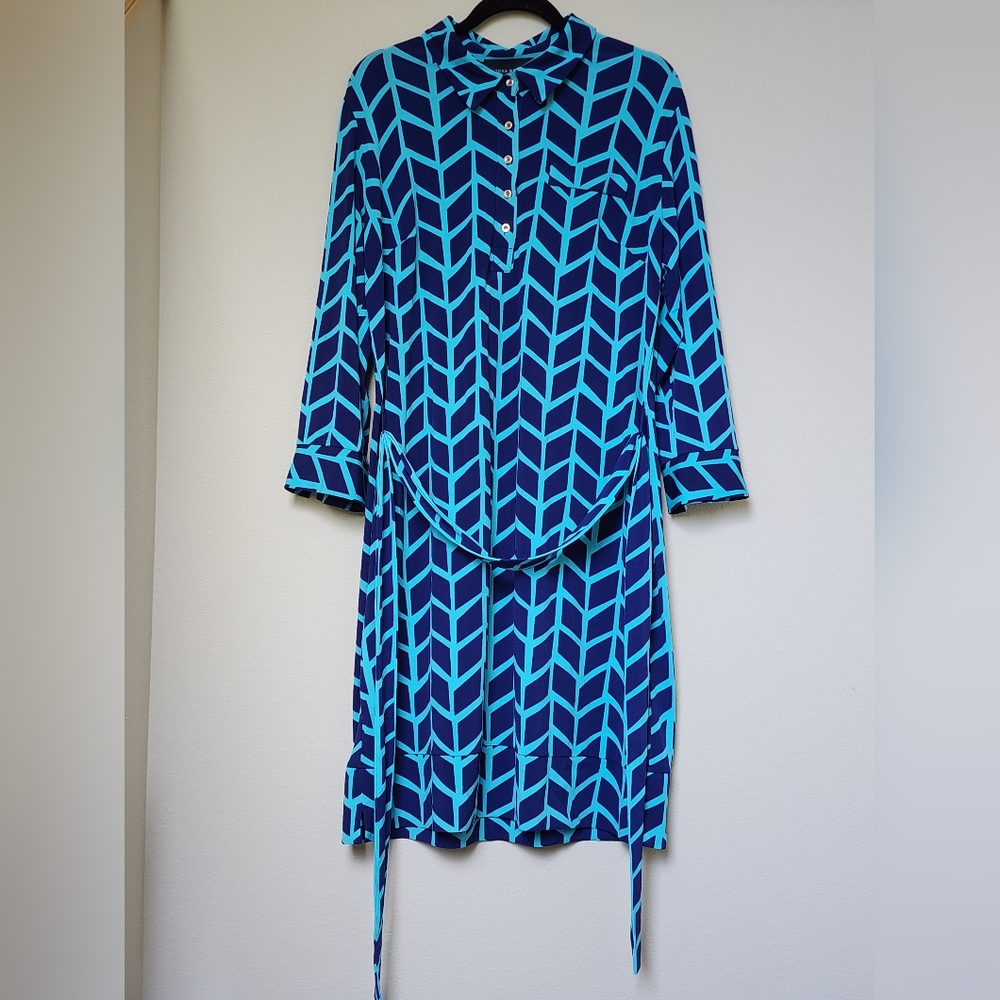 Donna Morgan Patterned Dress